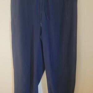 Athleta - Trekkie Hiking Travel Pants High Rise Pant, Navy, Size 8T(Tall)